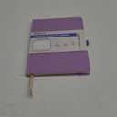 POPRUN Planner 2025-2026, (Medium 6.5'' x 8.5'' Hard Cover) Academic Calendar (July 25-June 26) Daily Weekly and Monthly Appointment Book with Hourly Time Slots, Monthly Tabs, 100 GSM - Violet