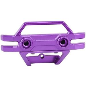 CNC Metal Front Bumper for MJX Hyper Go 14209 14210 RC Car Modification upgrade Accessories (PurPle)