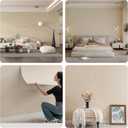 3D Wall Panels Peel and Stick 23.82"x110" PVC Faux Travertine Texture, Self Adhesive Waterproof Wall Covering, DIY Accent Wall, Sofa Background Backsplash & Modern Home Decor, Covers 18 sq.ft