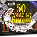Magic Makers 50 Amazing Card Tricks Kit for All Ages with Trick Decks Included