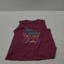 Village Crazy Shirt Summer Tank Tops Vacation Sleeveless Tops for Women Letter Graphic Tank Top Mothers Gifts (X-Large, Pink)