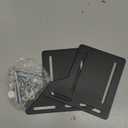 2 Pcs Bed Frame Brackets Adapter for Headboard Extra, Heavy Duty Bed Modification Plate, Headboard Attachment Bracket with Hardware