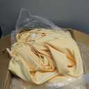 14 Pcs Outdoor Cushion Covers Patio Cushion Slipcovers Replacement Splash Proof with Zipper for Outdoor Furniture, Patio Sofa Couch 3 Sizes, Covers Only (25.5''25.5''4'', Light Yellow)