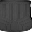 SMARTLINER All Weather Custom Fit Cargo Liner Behind The 2nd Row Compatible with 2022-2022 Jeep Grand Cherokee