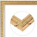 Edenseelake 18x24 Picture Frames Set of 2, Vintage Gold 18 x 24 Poster Frame for Wall Hanging Vertical and Horizontal