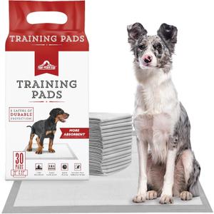 Ultra Absorbent Pet & Puppy Pads, 30, 50, 100 Count 22" x 22" Pee Pads for Dogs, Disposable Leak Proof Dog Training Pads, Quick Drying Underpads Puppy Essentials - PAW MOUNTAIN