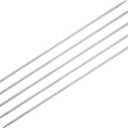 uxcell 5Pcs Knitting Needle 2.25mm Diameter 5.9 Inches Length Stainless Steel Double Pointed Sweater Stitching Needles for Handmade Projects DIY Knitting