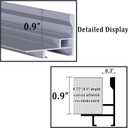 DIY Metal 24x36 Canvas Frame,0.9" Deep Floater Frame,Grey