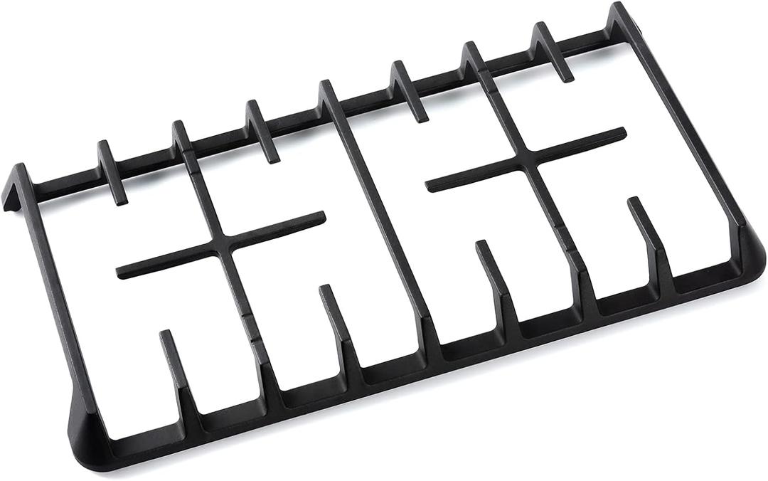 DG94-00937A DG94-00468B Cast Iron Side Grate Replacement for Samsung Stove Parts NX58H9500WS NX58H5600SS NX58R5601SS NX58J5600SG NX58F5500SS and More Samsung Gas Range Parts Stove top Support 1 Pack