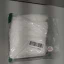 Imily Bela Women's Cable Short Sleeve Sweaters Tops Solid Lapel V Neck Knit Casual Soft Pullover Shirt (X-Large, White)