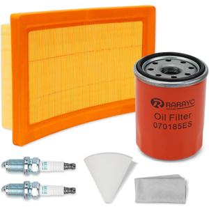6485 Maintenance Kit Compatible with Generac 16KW 20KW 22KW 24KW 26KW Cooled Generators 999cc Engine with Paper Funnel Oil Wipe Replace Part Number 0J8478S Air Filter 070185E Oil Filter