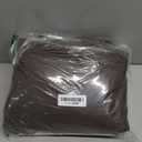 MAGZO Magnetic Thermal Insulated Door Curtain, 32" x 80", Upgraded Oxford Filled with Thicken Cotton, Weatherproof Insulation Cover Blanket for Winter/Front/Back Doors, Keep Cold Drafts Out, Brown