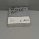 JISULIFE Portable Neck Fan, Hands-Free Bladeless, 5 Speeds, 4000 mAh Battery Operated Wearable Personal Fan, Twistable, Rechargeable, Gift for Women Men-Grey