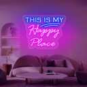 Neon Lighting for Wall Decor, LED Lights Sign USB Powered Light Up with Switch for Party, Office, Kids Room, Birthday Party, Game Room, Wedding Decor, Birthday Party Gift, Gift for Girl Boys., 14"