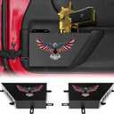 OTW Metal Front Door Storage Boxes, Compatible with 2007-2018 Jp Wrangler JK 2/4 Door, 2 Pack Side Insert Organizer Box Pockets