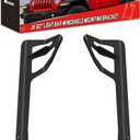 Nilight Windshield Frame Mounting Bracket for 50 Inch LED Light Bar on Wrangler JK 2007-2017