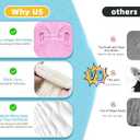 2 Pack Dog Sweaters for Small Dogs - Puppy Medium Warm Clothes in Winter, Turtleneck Pullover Design for Boy Girl Pet, Doggie, Cat, Kitten Chihuahua Bulldog Pug Beagles (2XL, Red, Beige) (XX-Large)