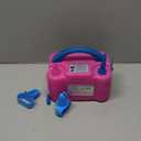 Balloon Pump Electric,110V 600W Balloon Blower Inflator Dual Nozzle Air Pump Balloons Inflator for Decoration, Party, Sport,Gifts:2 Balloon Tying Tools (Rose Red)