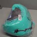 Mambobaby Float Self-Inflating Baby Pool Float Compressible Pool Swim Float Infant Soft Solid Swimming Trainer Baby Float with Removable UPF 50+ UV Sun Protection Canopy