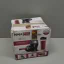 Ninja Fit Compact Personal Blender, Portable Blender for-Smoothies, Shakes, Food Prep, and Frozen Blending, 700-Watt Base, (2) 16-oz. Cups and Spout Lids, Black QB3001SS