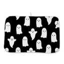Halloween Dish Drying Mat 18x24 Inches For Kitchen Counter Black Beige Ghost Kitchen Decoration Drying Mat Decorative Fall Halloween Ghost Drying Pad for Home Kitchen Dining Room, Office Decor