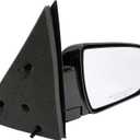 Dorman 955-340 Passenger Side Manual Door Mirror - Folding Compatible with Select Chevrolet / GMC Models, Black, 9.4 Inches