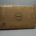 GarveeLife Poly Lumber Rocking Chair Outdoor Set of 2 - HDPE High Back Porch Rocker Chairs for Adults - All Weather Resistant Furniture for Patio - Grey (Black)