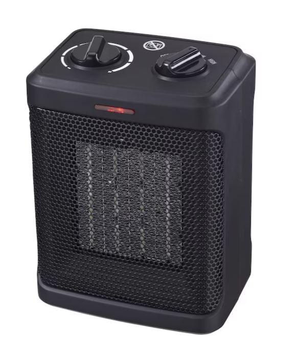 ProFusion Heat 1500W Personal Ceramic Heater with Thermostat Portable & Durable