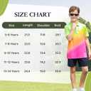 uideazone Boys Polo Shirts Dry Fit Performance Golf Short Sleeve Casual School Uniform Size 5-14 (Black)