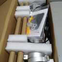 HQUA-TWS-121 120V 55W 12GPM 1“ MNPT Inlet/Outlet, Whole House Ultraviolet Water Purifier Filter, + 1 Extra UV Bulb, + 1 Extra Quartz Sleeve