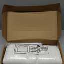 Zoratoo Cloud-Cuddle Cat Window Perch with 4-Sided Bolster, Zipper Design Cushion Window Seat for Window Sill, Sturdy Metal Frame & Easy Assembly Pet Hammock Bed for Indoor Cats (White, Medium)