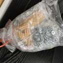 FTZxHKLX Modern 4 Drawer Dresser for Bedroom, Tall Bedroom Dresser with Large Drawer & Rose Gold Handles, Wooden Storage Organizer Cabinet Chest of Drawer for Closet, Living Room, Hallway, Black