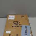 Dog Gate Indoor,18"-45" Extra Wide Metal Short Dog Gate to Step Over, 14" Tall Small Pet Gate with 3 Extension Kits, Pressure Mounted for Doorways & Stairs (White)