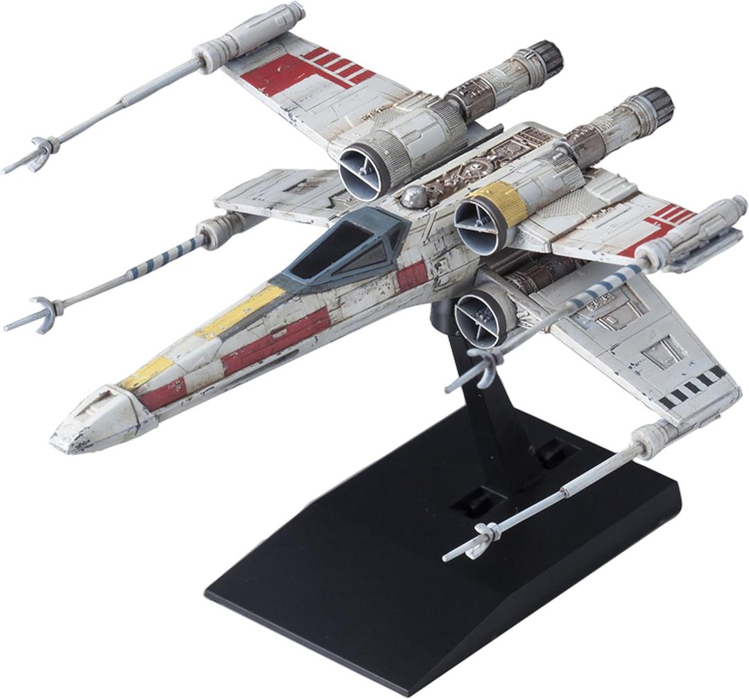 Japan Action Figures - Vehicle Model 002 Star Wars X-Wing Starfighter PlasticAF27