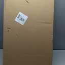 Wire Shelf Covers, Lightweight Removable PVC Faux Wood Wire Rack Covers for Pantry, Closet (4pcs, 24" W x 12" D, Wood Color)