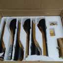 76 Industrial Pendant Light 6-Lights Adjustable Farmhouse Chandelier Modern Pendant Lighting Fixtures for Dining Room Living Room Kitchen Island Bedroom, UL Listed