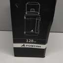 1 Gallon Insulated Water Bottle for Travel: 2-in-1 Straw Spout Lid, Dual Handle, Leakproof, Keep Cold 48H, 128oz Stainless Steel Water Jug for Gym, Biking, Road Trip, Work, Home, Picnic (Midnight)