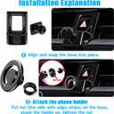 Car Phone Holder Mount, for Toyota Corolla 2024 2023 2022 2021 2020, Air Vent Stand, for Magsafe Magnetic Navigation Bracket, iPhone 17 16 15 14 13 Pro Max Air, All Phones (Not Fit 2019-2012)