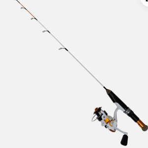 Celsius Rowdy Rod 24" Light Ice Fishing Rod/Reel - TWO COMBOS #CE-RR24LC