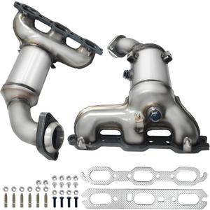 JT Exhaust Catalytic Converter Compatible with 2007-2010 Chrysler Sebring 3.5L V6, 2008-2010 Town & Country/Dodge Grand Caravan 4.0L, Avenger 2008-2010 3.5L, Journey 2009-2010 3.5L (EPA Compliant) (Standard EPA Grade)