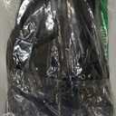 MakeMeChic Women's Pleated Leather Skirts Buckle Low Waisted Y2K Belted Mini Skirts (Medium, Black)