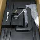 Honeywell Safes & Door Locks - Small Safe Box Chest for Home - Fireproof Safe Holds #10 Envelopes, USB Flash - Strong ABS Plastic - Document, Money Safe with Key Lock System - 0.15 CU, Black - 1101 (4.0 litre)