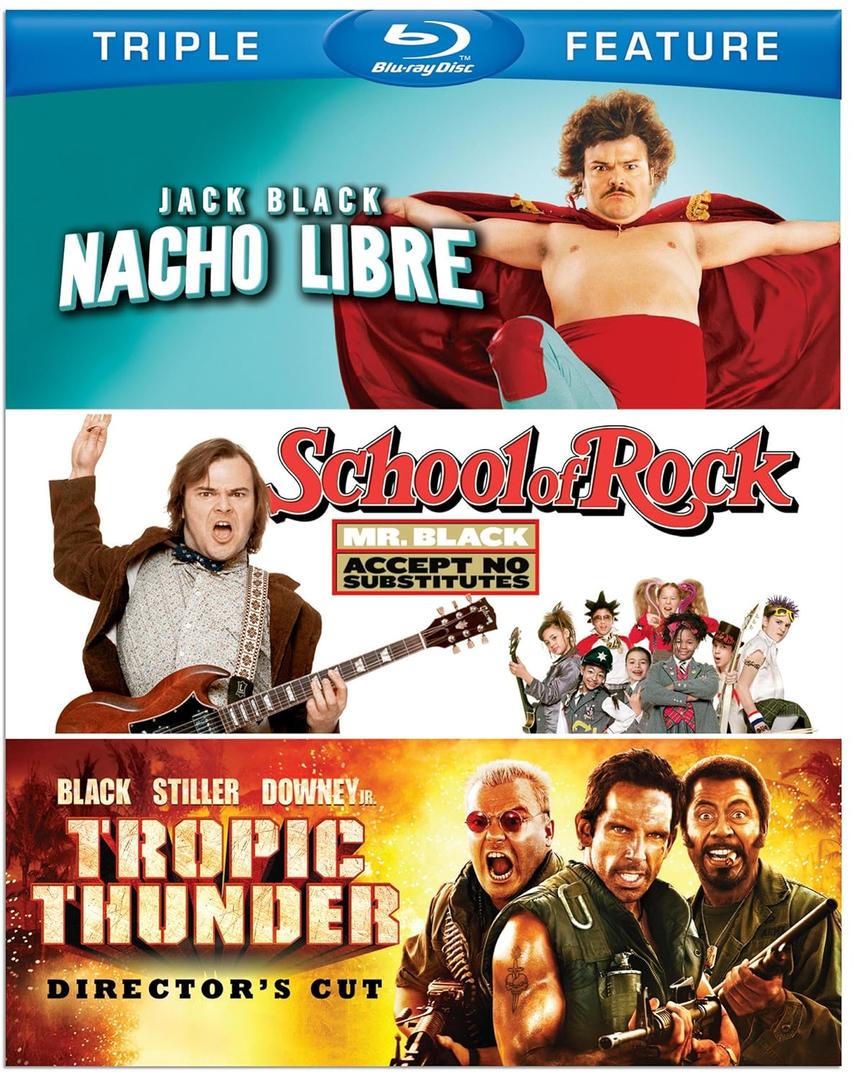 Jack Black: Triple Feature (TG/BD) Blu-ray