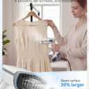 Handheld Steamer for Clothes, 5000Pa Suction Auto-Grip Vacuum Steamer & Iron for Garment Grip, Wrinkle Remove, 12 Oz Large Tank, Travel Dual Voltage