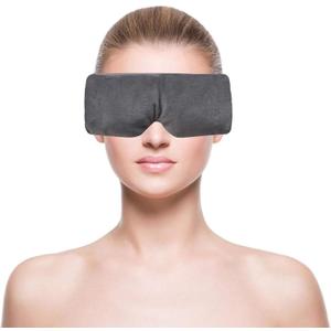 YnM Weighted Eye Mask for Sleep & Relaxation, Cooling Bamboo & Cozy Minky Dual-Sided Weighted Sleep Mask with a Romvable Cover, 0.5lb