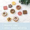 PairPear Grocery Store Pretend Play, Wooden Toys Lemonade Stand for Kids, Natural Style Market Stand Play Food Sets.