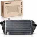 A-Premium Turbocharger Intercooler Compatible with Hyundai Tucson 2016 2017 2018 1.6L Turbocharged, Charge Air Cooler