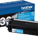 Brother Genuine High Yield Toner Cartridge, TN433C, Replacement Cyan Toner, Page Yield Up to 4,000 Pages, Amazon Dash Replenishment Cartridge, TN433