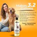 Wagzer Highly Concentrated 16oz Dog Shampoo | Makes up to 3.2 Gallons | Coconut-Based with Vitamin E, Omega 3 & 6 | Nourishes Coat, Reduces Excess Shedding | Made in USA for All Dog Breeds