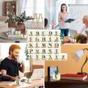 3 x Sunflower Succulent Plant Pots 3 Inch Ceramic Cactus Flower Pots Personalized Initials S Sunflower Gifts for Women Mom Sister,Birthday Housewarming,Wedding,Window Garden Desk Decor